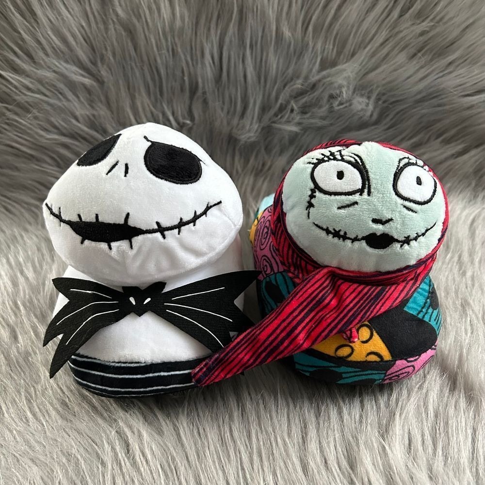 Disney Tim Burton's The Nightmare Before Christmas Slippers Women Size 7-8 Shoes